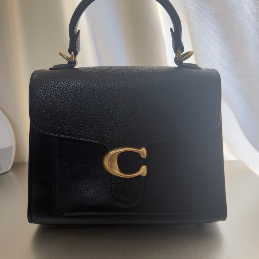 Coach Tabby Top Handle 20 Crossbody Bag with Gold Accents - Picture 2 of 8